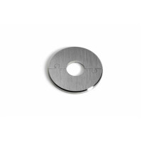 Produktbild för 22 mm rostfri rosett