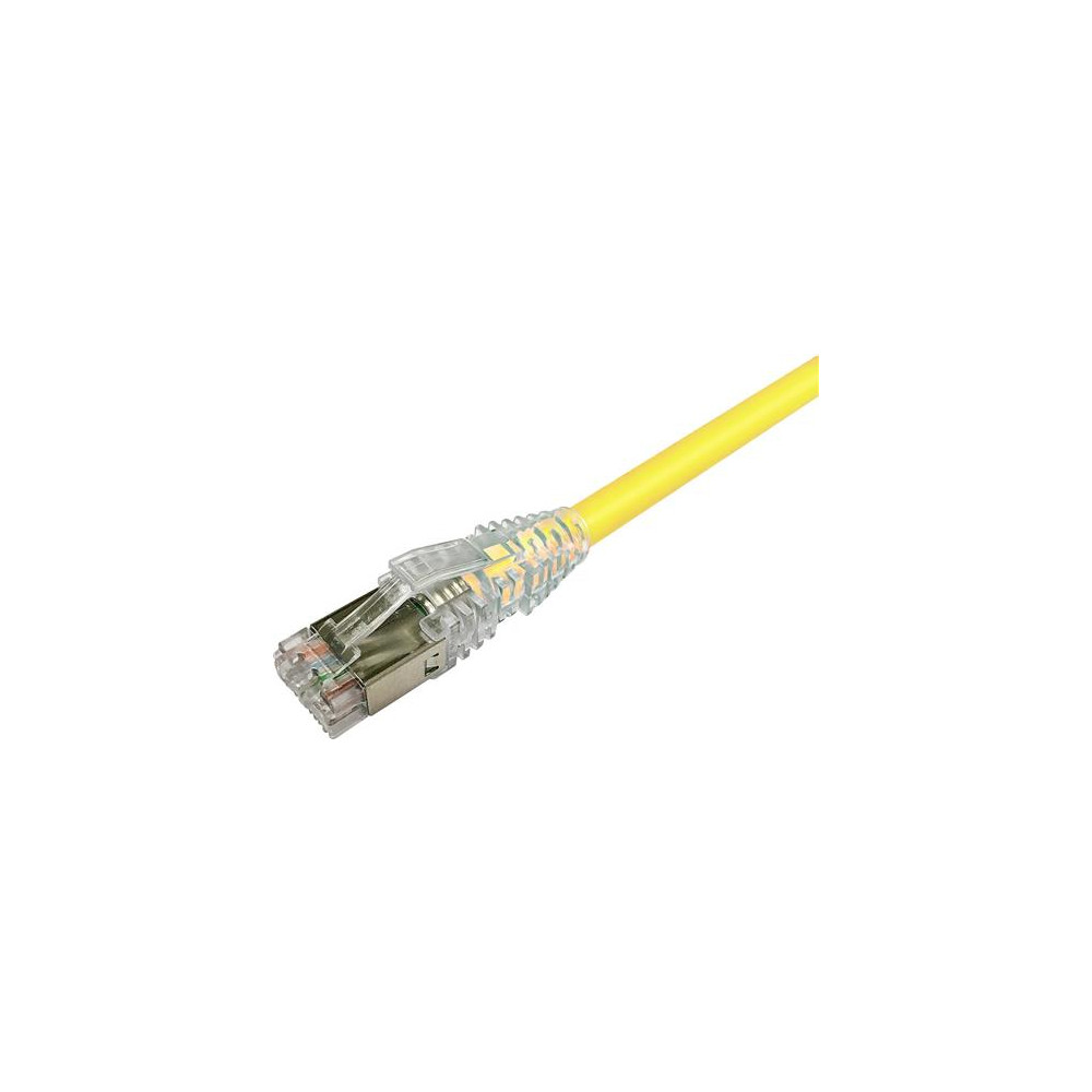 Produktbild för NETCONNECT patchkabel Cat 6A S/FTP PiMF längd 2,0 m gul LSZH...