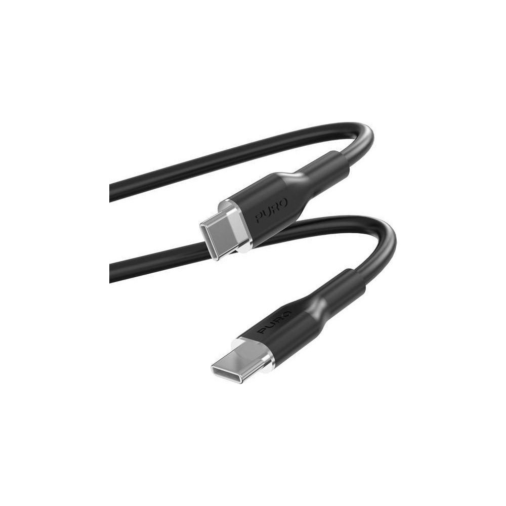 Produktbild för Kabel USB Puro Cable PURO ICON mjuk USB-C / USB-C-kabel, 1,5...