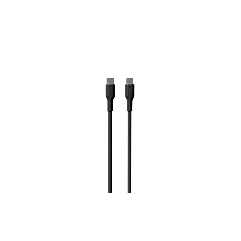 Produktbild för Kabel USB Puro Cable PURO ICON mjuk USB-C / USB-C-kabel, 1,5...