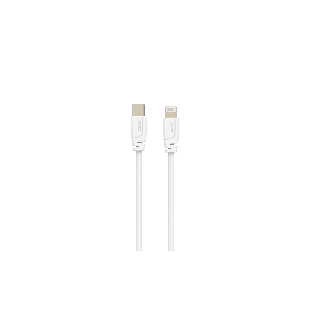 Produktbild för Sinox SXI04652, 2 m, Lightning, USB C, Hankontakt, Hankontak...