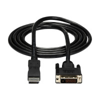 Produktbild för StarTech.com 1,8 m DisplayPort till DVI-kabel - DisplayPort till DVI-kabeladapter 1080p video - DisplayPort till DVI-kabel Single Link - DP till DVI-skärmkabel - DP 1.2 till DVI-konverterare - DisplayPort-kabel - 1.8 m
