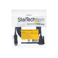 Produktbild för StarTech.com 1,8 m DisplayPort till DVI-kabel - DisplayPort till DVI-kabeladapter 1080p video - DisplayPort till DVI-kabel Single Link - DP till DVI-skärmkabel - DP 1.2 till DVI-konverterare - DisplayPort-kabel - 1.8 m