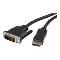 Produktbild för StarTech.com 1,8 m DisplayPort till DVI-kabel - DisplayPort till DVI-kabeladapter 1080p video - DisplayPort till DVI-kabel Single Link - DP till DVI-skärmkabel - DP 1.2 till DVI-konverterare - DisplayPort-kabel - 1.8 m