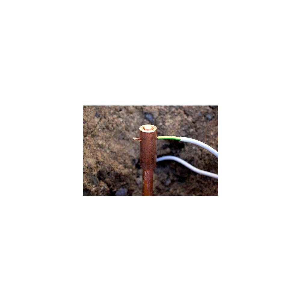 Produktbild för Topklämma Hammerlås KL58-1016 10-16mm² för jordspett 3010000...