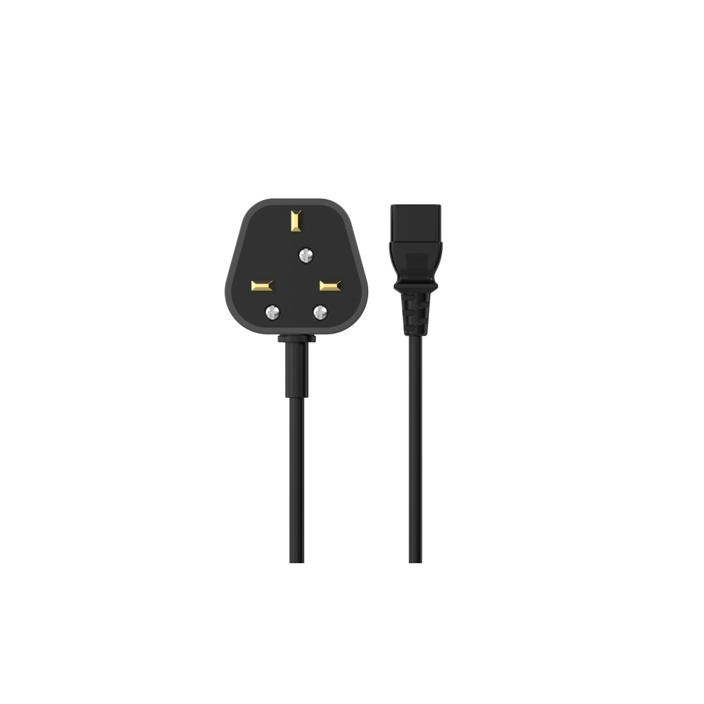 Produktbild för Sinox SOP01110UK, 1,8 m, Strömkontakt typ G, IEC C13, 230 V,...