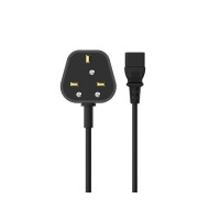 Produktbild för Sinox SOP01110UK, 1,8 m, Strömkontakt typ G, IEC C13, 230 V,...