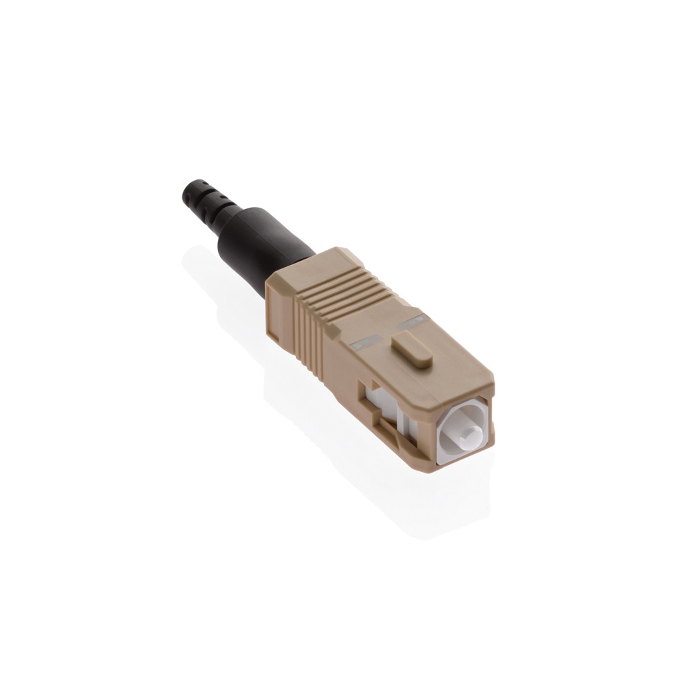 Produktbild för Leviton FastCAM nätverkskontakt - beige