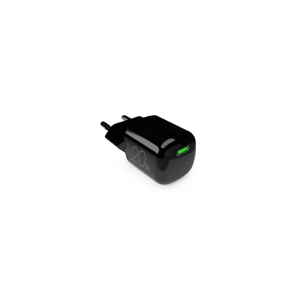 Produktbild för PURO PUFCMTCUSBC20WGBLK, inomhus, AC, 12 V, Trådlös laddning...