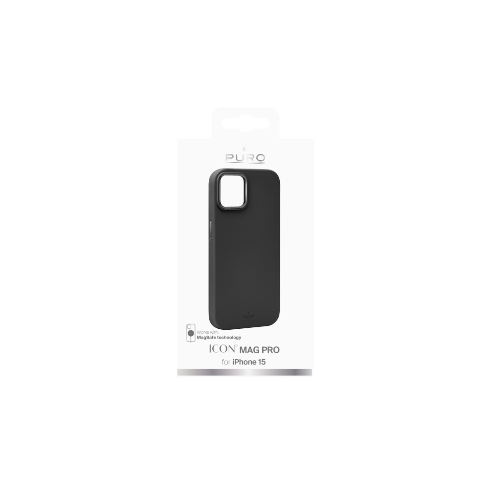 Produktbild för PURO ICON MAG PRO, Mobilskal, Apple, iPhone 15, 15,5 cm (6.1...