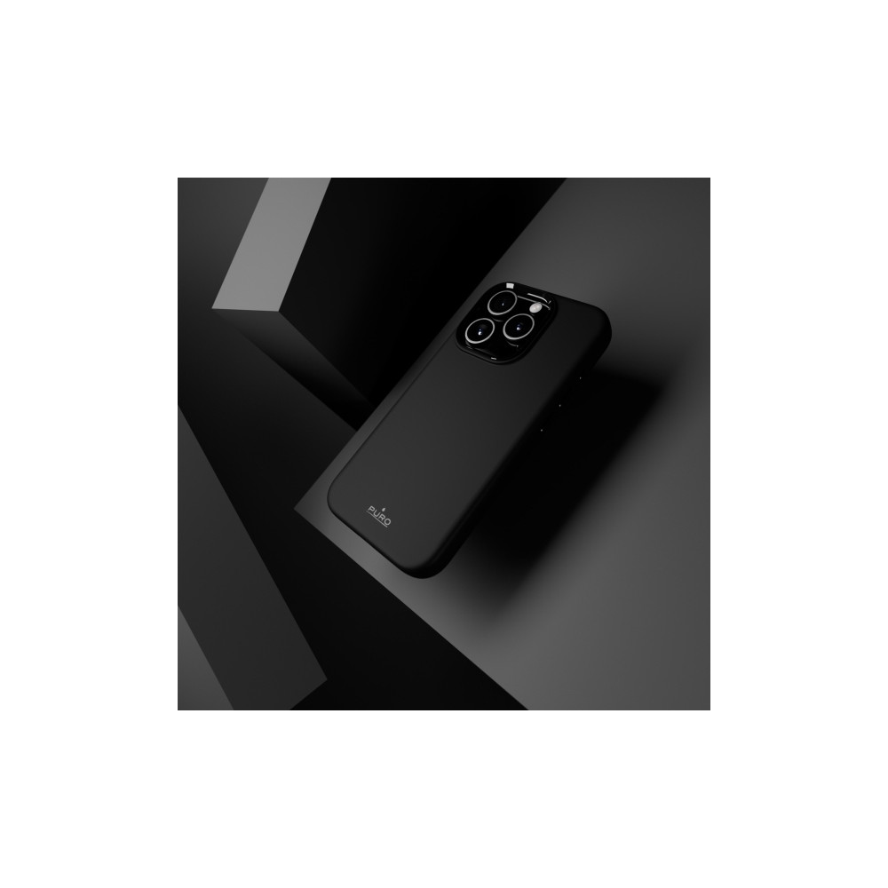 Produktbild för PURO PUIPC15P61ICONMPBLK, Mobilskal, Apple, iPhone 15 Pro, 1...