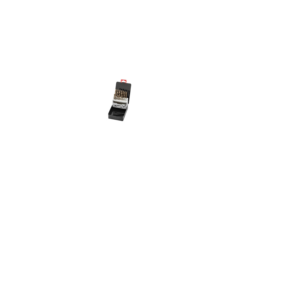Produktbild för THÜRMER TOOLS metallborr HSS Cobolt borrsats 1-10 mm med 0,5...