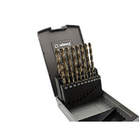 Produktbild för THÜRMER TOOLS metallborr HSS Cobolt borrsats 1-10 mm med 0,5...