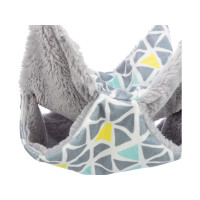 Produktbild för Trixie Sunny hammock w/2 storeys, hamster, 30×30 cm,multicol...