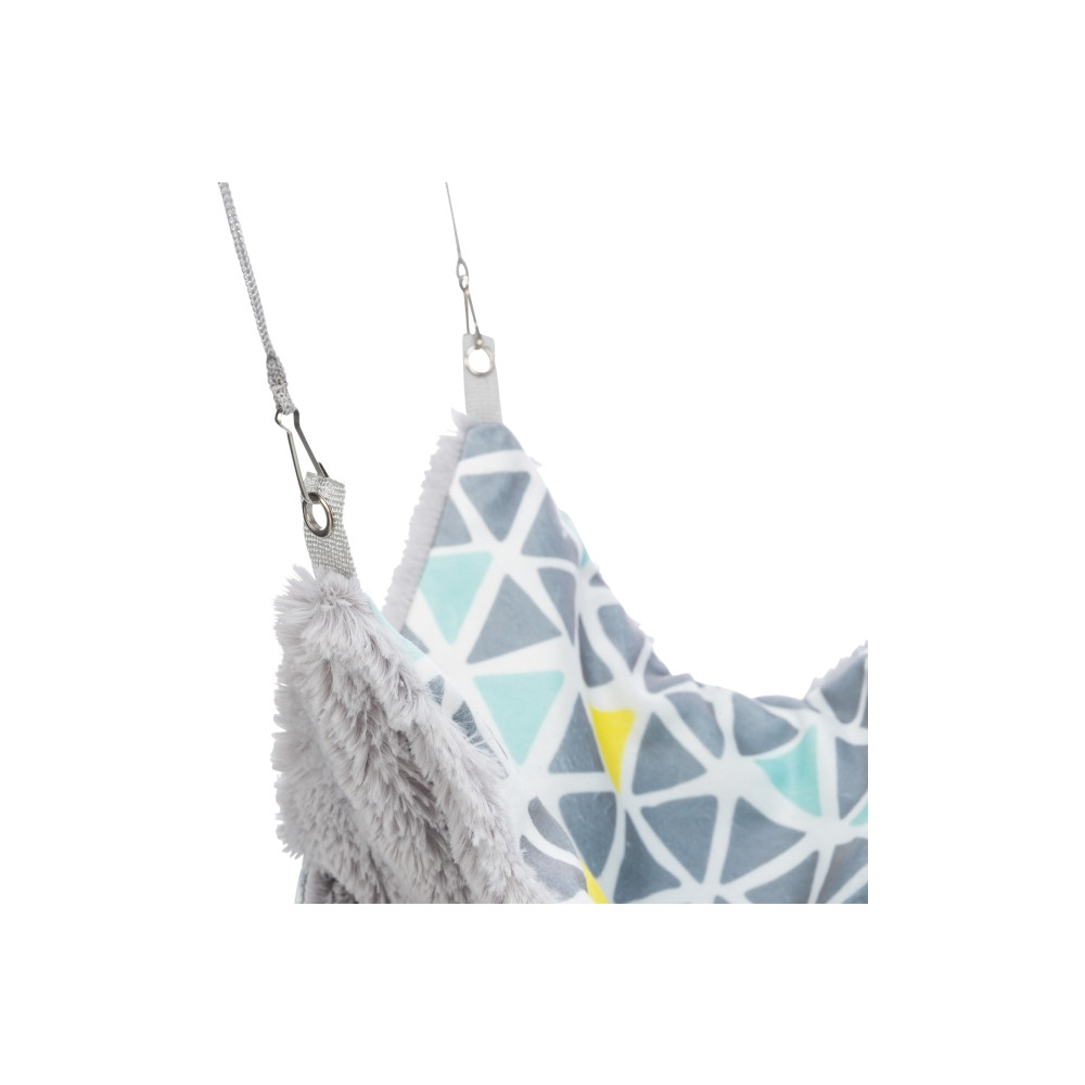 Produktbild för Trixie Sunny hammock w/2 storeys, hamster, 30×30 cm,multicol...