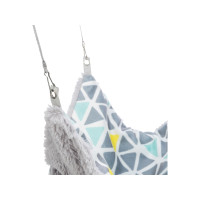 Produktbild för Trixie Sunny hammock w/2 storeys, hamster, 30×30 cm,multicol...