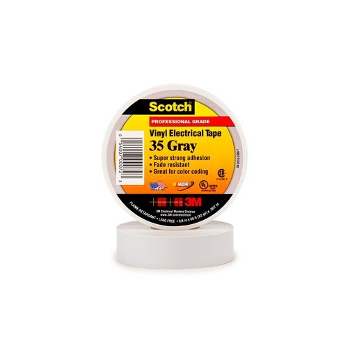 3M 3M 35-GRAY-3/4, Blåsa, UL, CSA, RoHS 2011/65/EU, 20,1 m, 0,1...