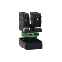 Produktbild för Schneider Electric XB5, Knapp, Grön, IP66, IK05, Klass II, 3...