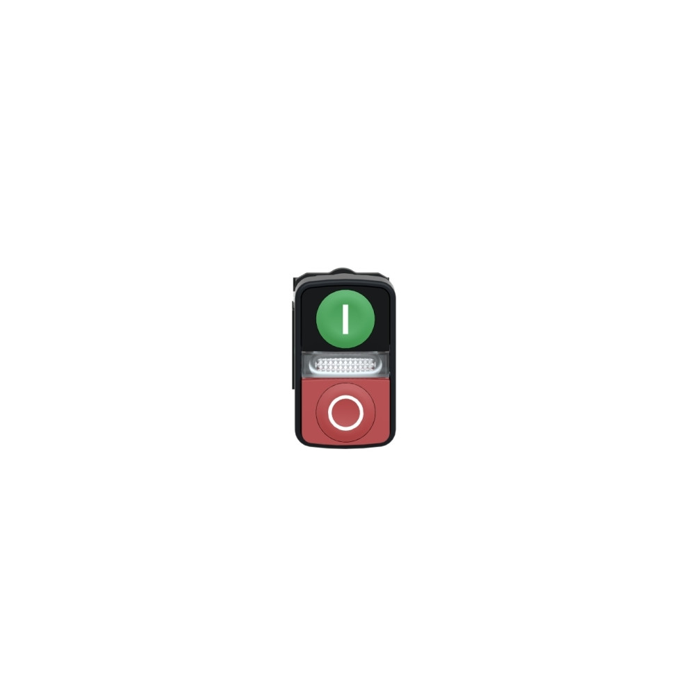Produktbild för Schneider Electric XB5, Knapp, Grön, IP66, IK05, Klass II, 3...