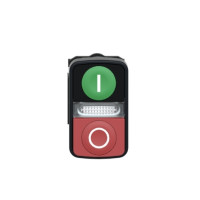 Produktbild för Schneider Electric XB5, Knapp, Grön, IP66, IK05, Klass II, 3...