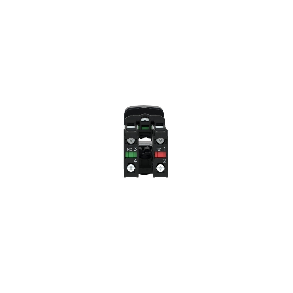Produktbild för Schneider Electric XB5, Knapp, Grön, IP66, IK05, Klass II, 3...