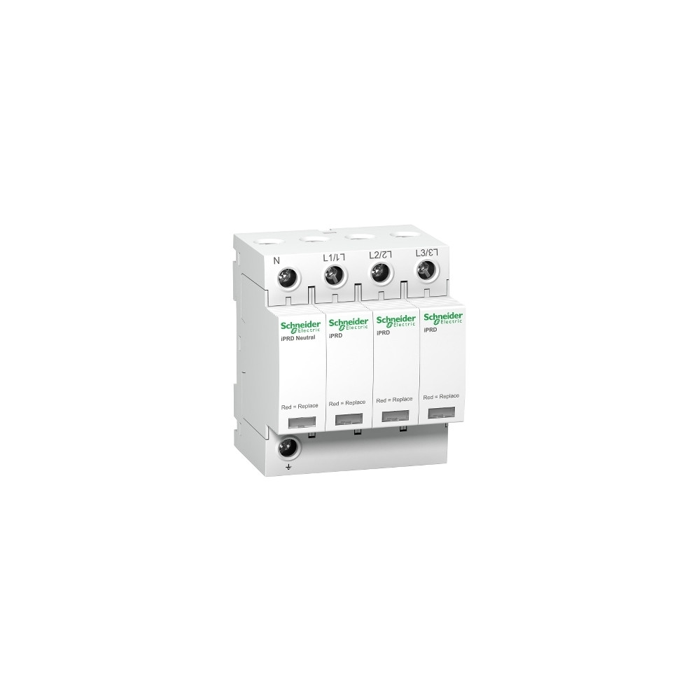 Produktbild för SCHNEIDER ELECTRIC Överspänningsskydd iPRD40r 3P+N 350V, med...
