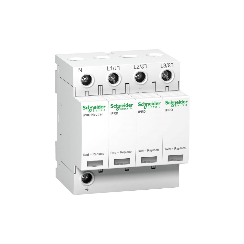 Produktbild för SCHNEIDER ELECTRIC Överspänningsskydd iPRD40r 3P+N 350V, med...
