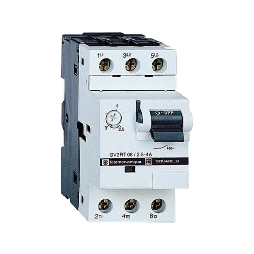 SCHNEIDER ELECTRIC Schneider Electric GV2RT05, Motorstartare, Vit, 50/60 hz, 1...