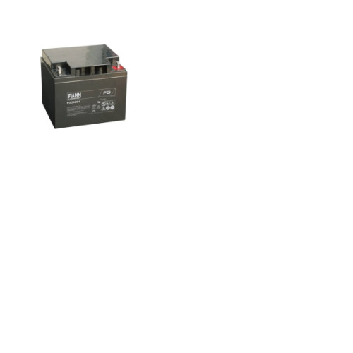 FIAMM Fiamm blybatteri 12V/42Ah för larm och backup med pluspol (Ø...