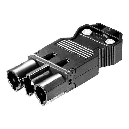 WIELAND GST18I3 Stik skrue 250V/20A han 0,75-2,5mm2 Ø=6,5-10,5mm sor...