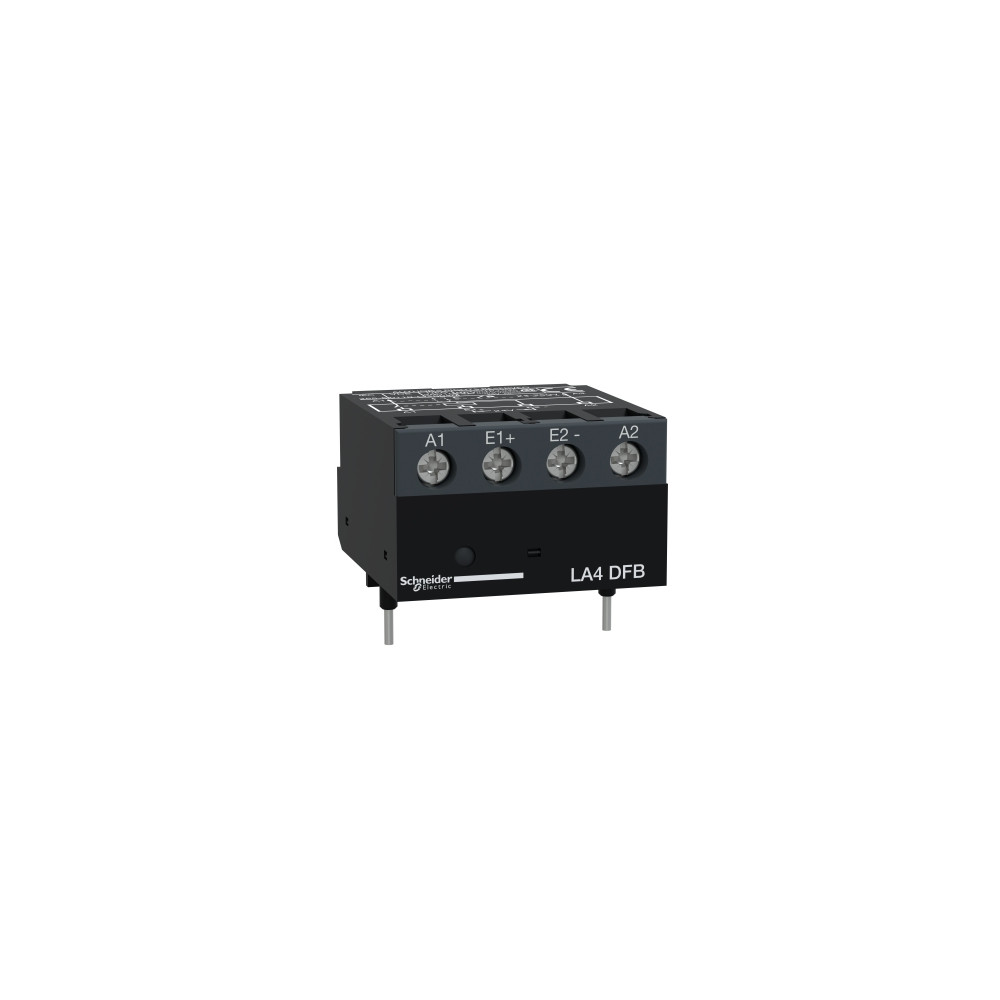 Produktbild för Schneider Electric LA4DFB, Svart, 3P, UL CSA, 250 V, 24 V, 5...