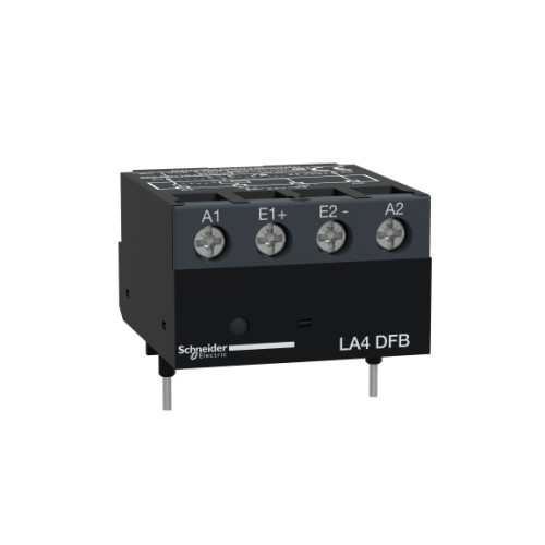 SCHNEIDER ELECTRIC Schneider Electric LA4DFB, Svart, 3P, UL CSA, 250 V, 24 V, 5...