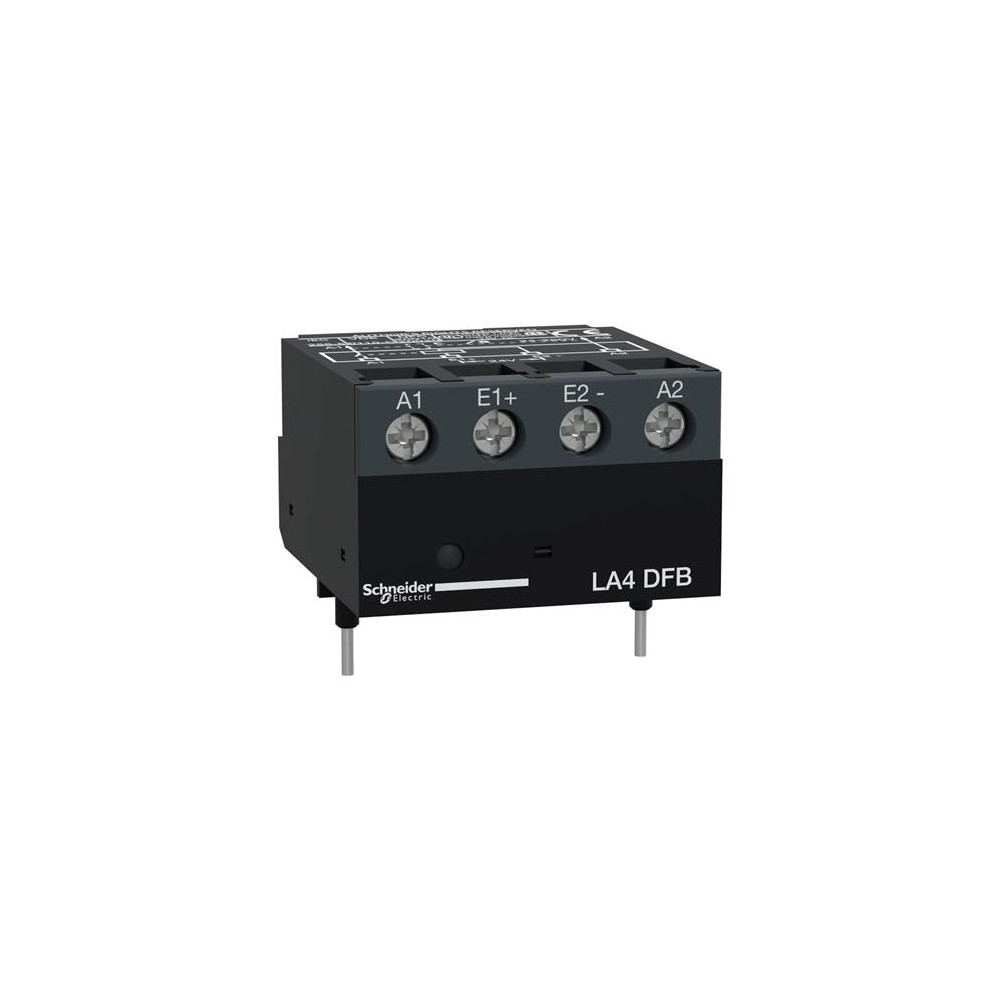 Produktbild för Schneider Electric LA4DFB, Svart, 3P, UL CSA, 250 V, 24 V, 5...