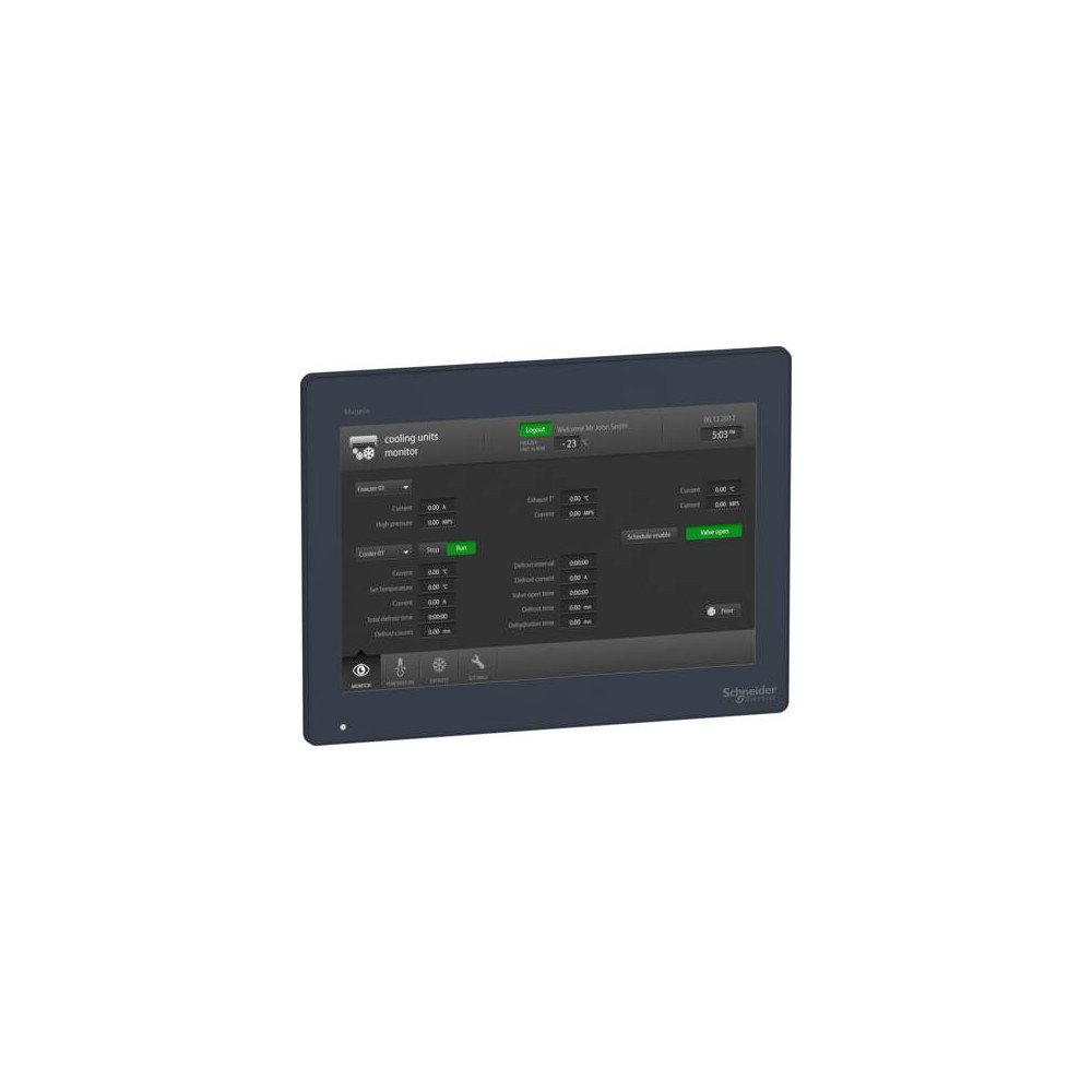 Produktbild för Schneider Electric HMIDT651, Svart, 30,7 cm (12.1"), IP66, I...