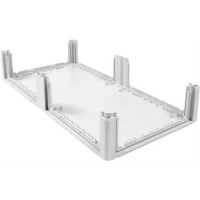 Produktbild för ENSTO väggskåp Cubo P, kapselbotten i polykarbonat 300 x 600...