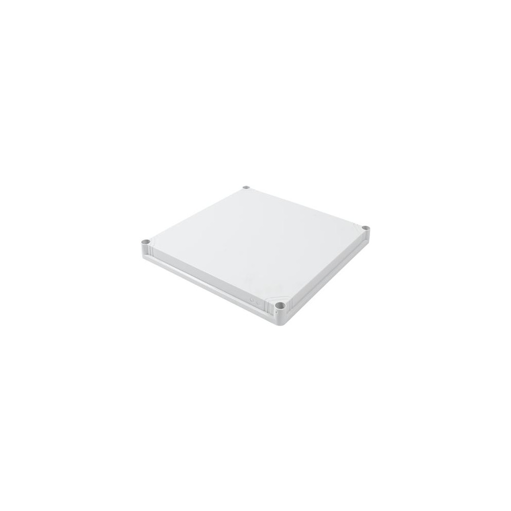 Produktbild för Ensto Cubo P, O och C lock grå polykarbonat 300 x 300 x 30 m...