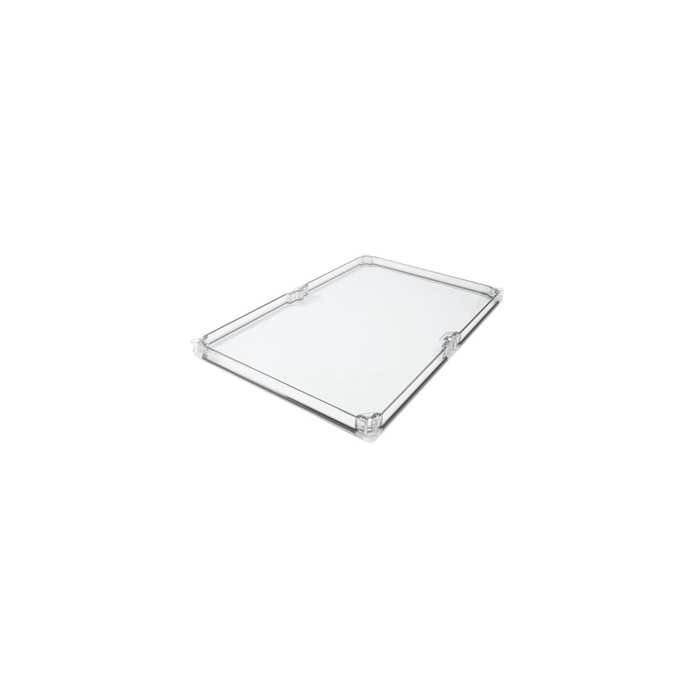 Produktbild för Ensto Cubo P, O och C lock, transparent polykarbonat 400 x 6...
