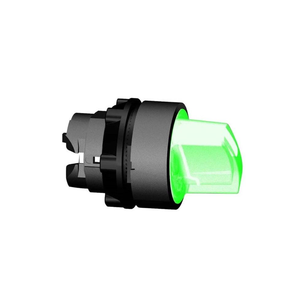Produktbild för Schneider Electric ZB5AK1333, Handtag, Svart, Grön, 1 styck,...