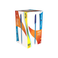 Produktbild för Paper Mate InkJoy 100 - kulspetspenna - blå (paket om 100)