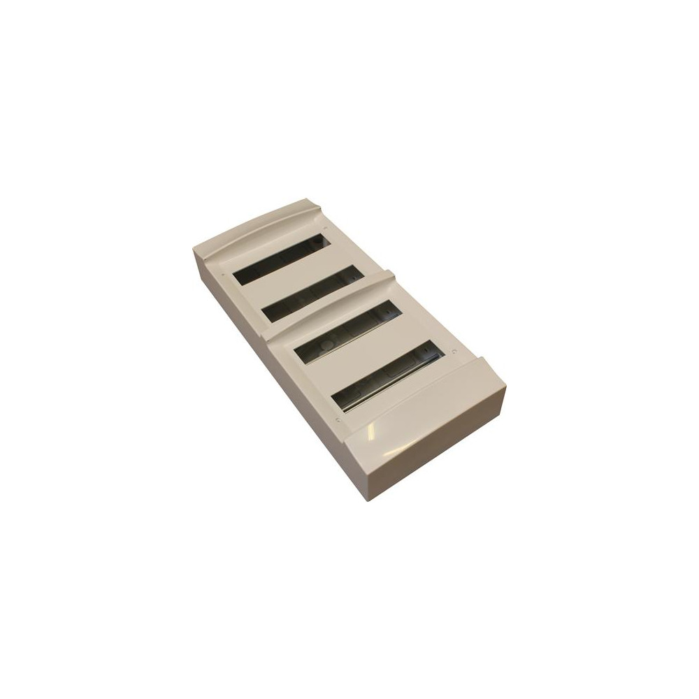 Produktbild för MISTRAL gruppetavla 4x12 moduler utan luckor, IP41. RAL 9016...