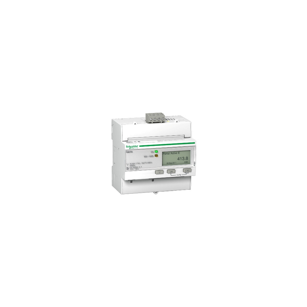 Produktbild för Schneider Electric A9MEM3150, Elektronisk, Vit, A, LCD, Modb...