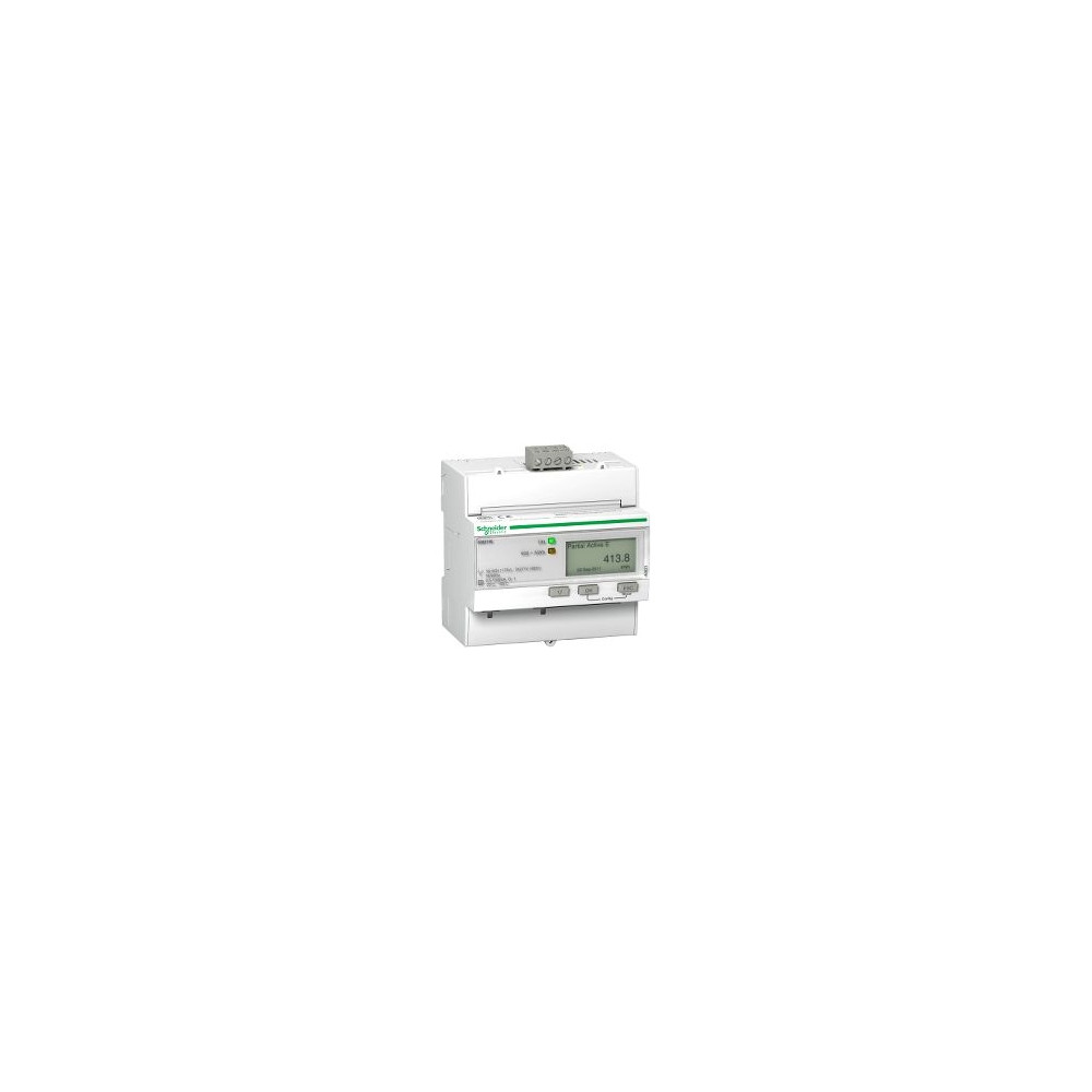 Produktbild för Schneider Electric A9MEM3150, Elektronisk, Vit, A, LCD, Modb...