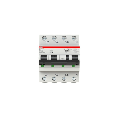 ABB ABB DS203NC, Residual-current device with overcurrent protec...