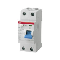 Produktbild för ABB F 202A-25/0,03, Jordfelsbrytare, Typ A, 230