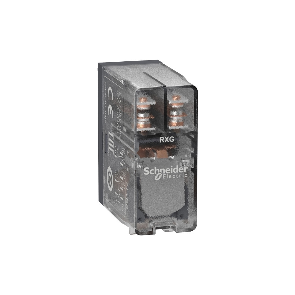 Produktbild för Schneider Electric RXG25BD, Transparent, 24 V, IP40 CSA C22....