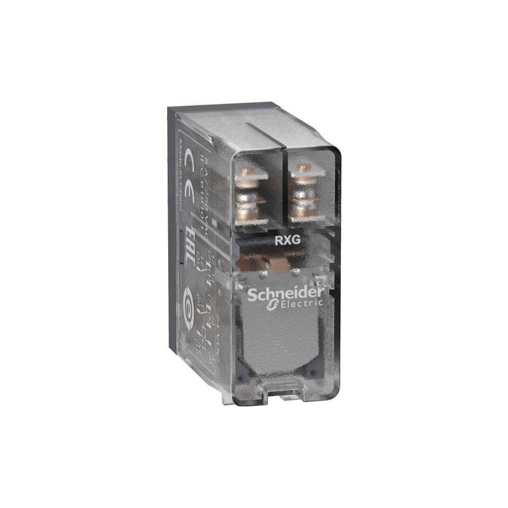 Produktbild för Schneider Electric RXG25BD, Transparent, 24 V, IP40 CSA C22....