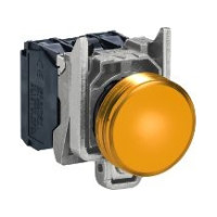 Produktbild för Schneider Electric XB4BVM5, Gul, IP66, CSA, 230-240 V, 2,2 c...
