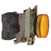 Produktbild för Schneider Electric XB4BVM5, Gul, IP66, CSA, 230-240 V, 2,2 c...