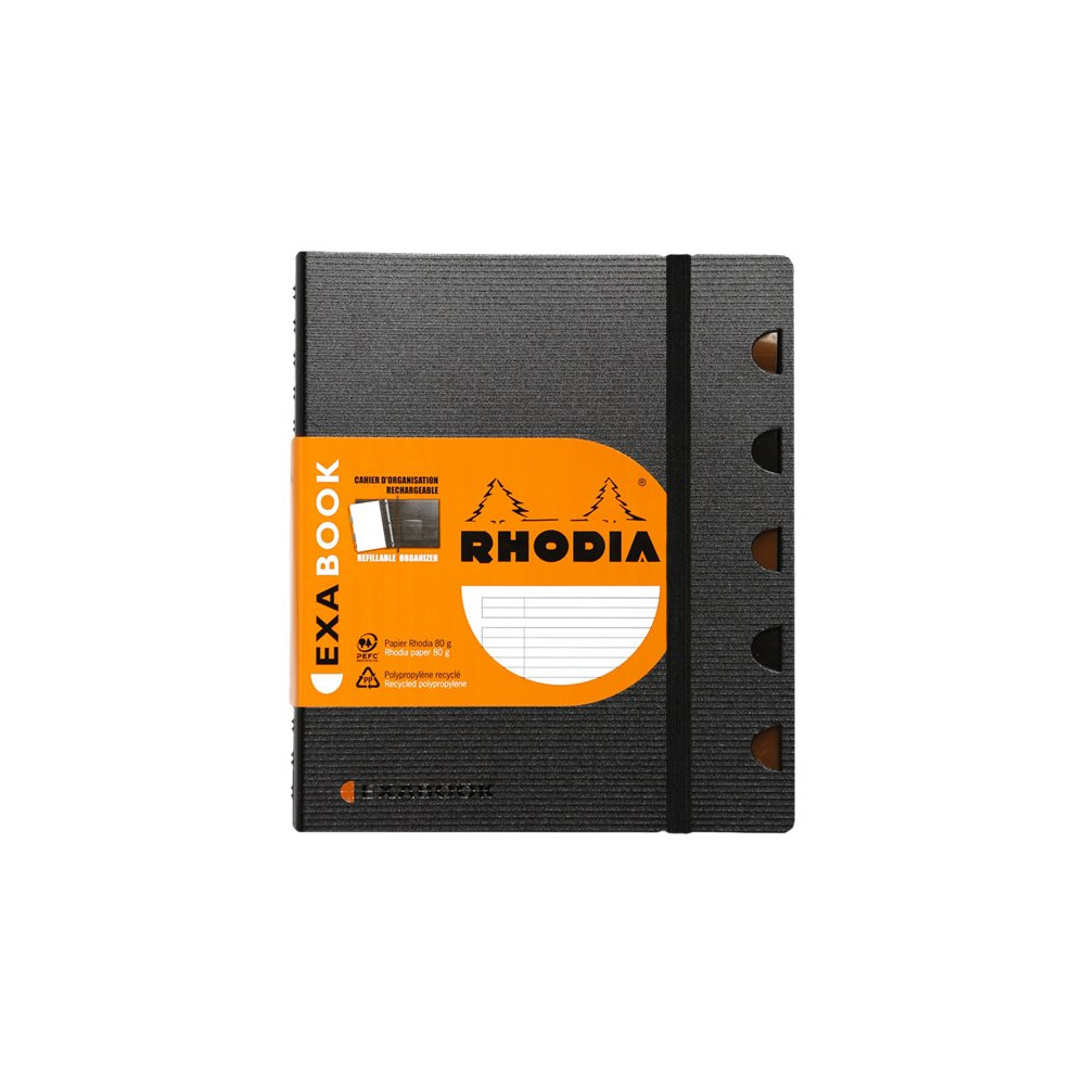 Produktbild för RHODIA Rhodiarama - exabook - A5 Plus (160 x 210 mm) - 80 ark