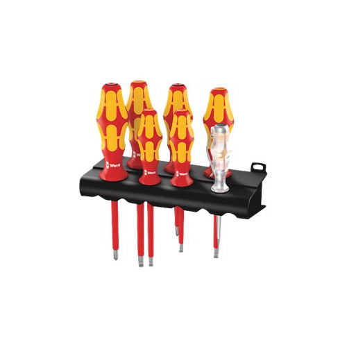 WERA WERK Wera Kraftform Plus - Series 100 VDE 160 i/165 i - skruvmejseluppsättning - 7 delar